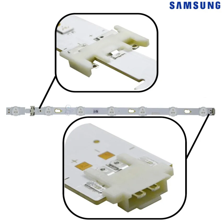 KIT BARRAMENTO DE LED UN49KU6300 UN49MU6100 UN49MU6120 UN49MU6300 LM41-00335A LM41-00334A 40632A 40633A - ORIGINAL