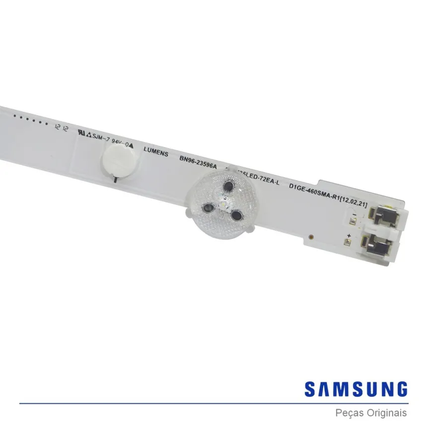 KIT BARRAMENTO DE LED SAMSUNG Un46eh6030g Un46eh5000g Un46eh5300g Un46fh5003g BN96-23597A BN96-23596A - 12 BARRAS