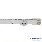 KIT BARRAMENTO DE LED SAMSUNG Un46eh6030g Un46eh5000g Un46eh5300g Un46fh5003g BN96-23597A BN96-23596A - 12 BARRAS