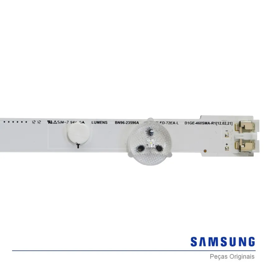 KIT BARRAMENTO DE LED SAMSUNG Un46eh6030g Un46eh5000g Un46eh5300g Un46fh5003g BN96-23597A BN96-23596A - 12 BARRAS
