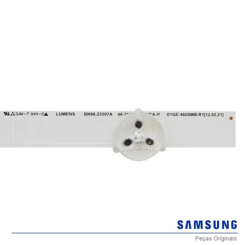 KIT BARRAMENTO DE LED SAMSUNG Un46eh6030g Un46eh5000g Un46eh5300g Un46fh5003g BN96-23597A BN96-23596A - 12 BARRAS
