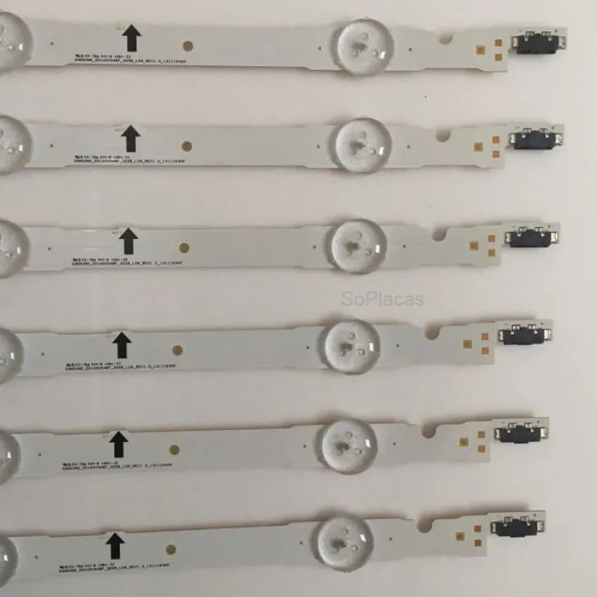 KIT BARRAMENTO LED SAMSUNG UN48J5300 UN48J5500 UN48H5550 UN48H6300 LM41-00099E LM41-00099D | SEMI NOVO