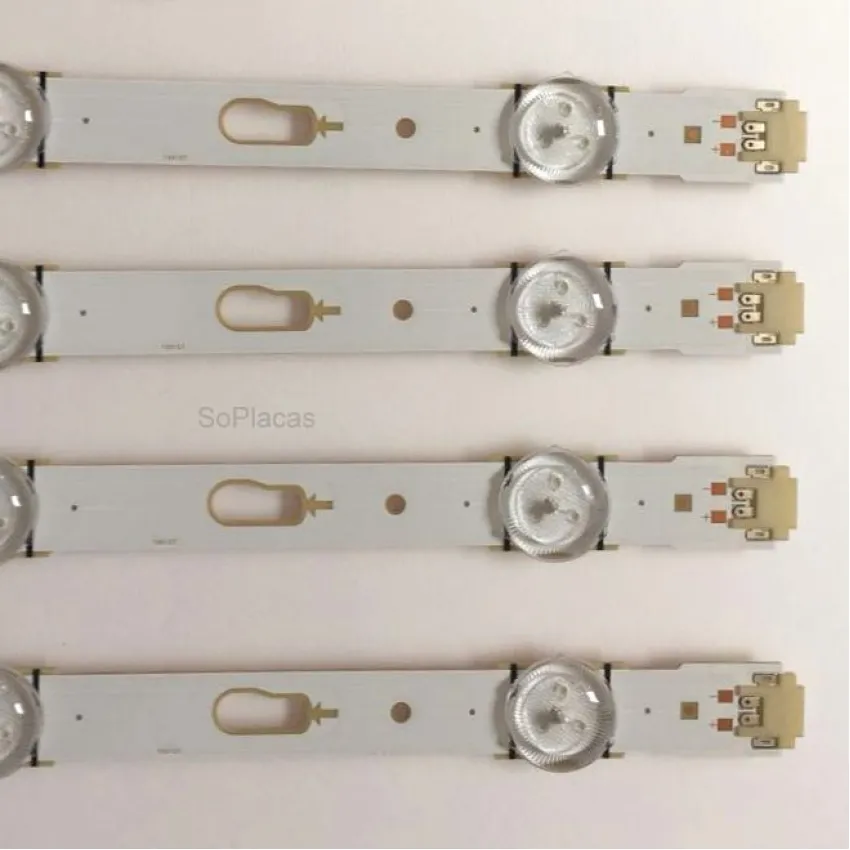 KIT BARRAMENTO LED SAMSUNG UN40J6500 LM41-00117N LM41-00117M (SEMI NOVA)