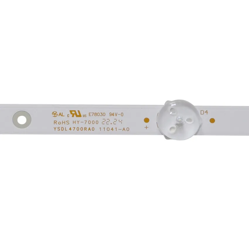 KIT BARRAMENTO DE LED PHILCO PTV43D10AG11SKF PTV43D10 K430WDGF 4708-K43DGF-A1113N21 | 3 BARRAS C/ 8 LEDS - ORIGINAL