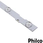 KIT BARRAS DE LED PHILCO PH32B51DSGW PH32B51 NOVO | 2 BARRAS