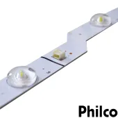 KIT BARRAS DE LED PHILCO PH32B51DSGW PH32B51 NOVO | 2 BARRAS