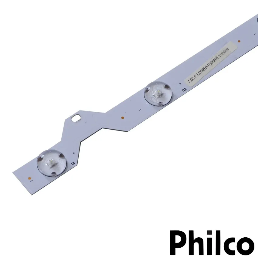 KIT BARRAS DE LED PHILCO PH32B51DSGW PH32B51 NOVO | 2 BARRAS