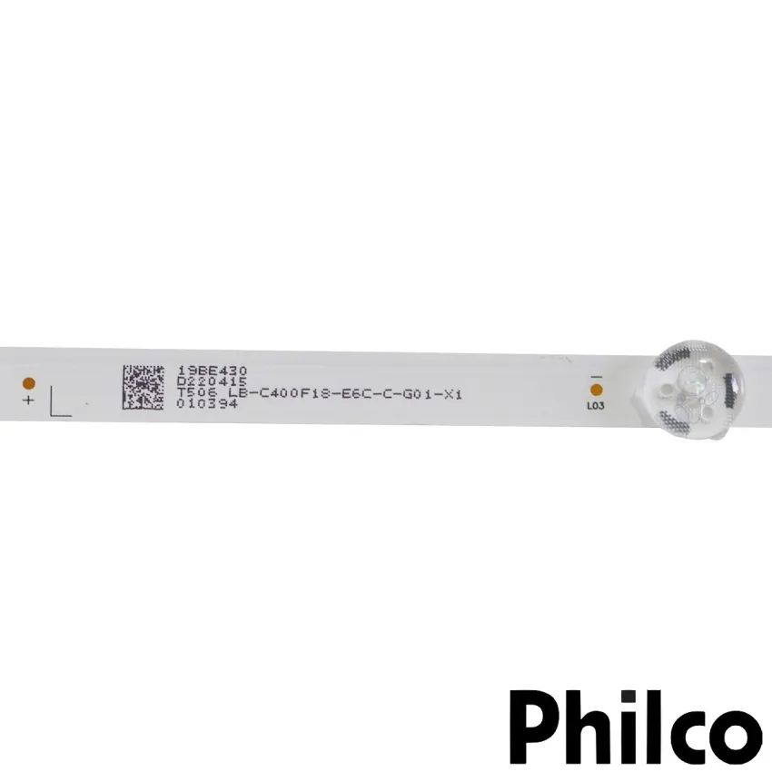 KIT BARRAMENTO LED PHILCO PTV40G65 PTV40G65RCH JL.D40071330-002GS-M_V01 E519757 | ORIGINAL