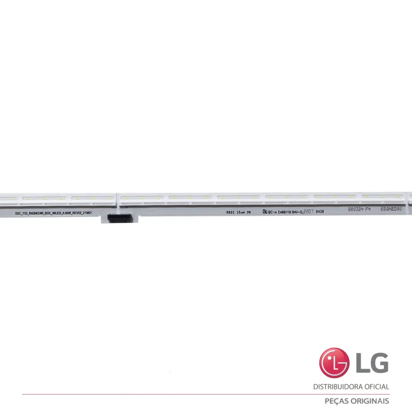 KIT BARRAMENTO LG 65QNED7SSQA 65QNED80SQA AGF30101803 | 2 BARRAS | ORIGINAL