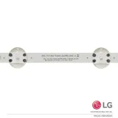 KIT BARRAMENTO LG 55UP7750PSB 55UQ801C0SB 55UQ8050PSB | AGF30110401 AGF30110402 AGF30110403 | 7 BARRAS | ORIGINAL