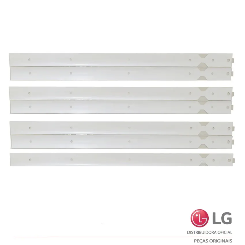KIT BARRAMENTO LG 55UP7750PSB 55UQ801C0SB 55UQ8050PSB | AGF30110401 AGF30110402 AGF30110403 | 7 BARRAS | ORIGINAL
