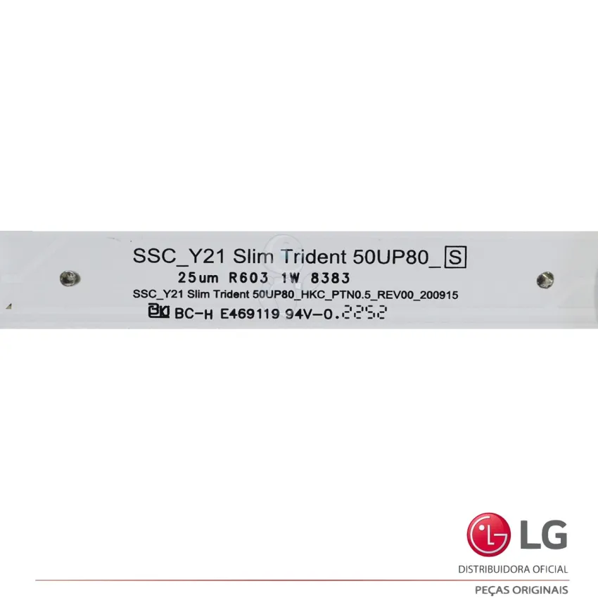 KIT BARRAMENTO LG 50UP7750PSB 50UQ7950PSB 50UQ801C0SB 50UQ8050PSB AGF30112001 | ORIGINAL