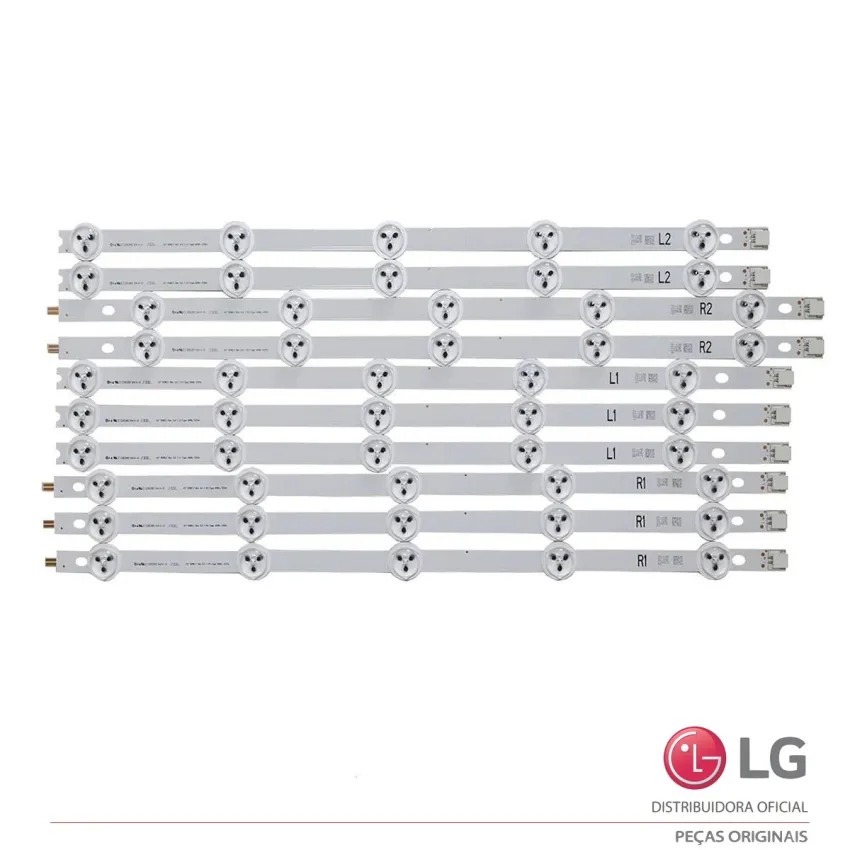 KIT BARRAMENTO LED LG 42LN5400 42LN549C 42LN549E 42LN5700 42LA6130 42LP360H 42LP560H 42WL10MS AGF78326501