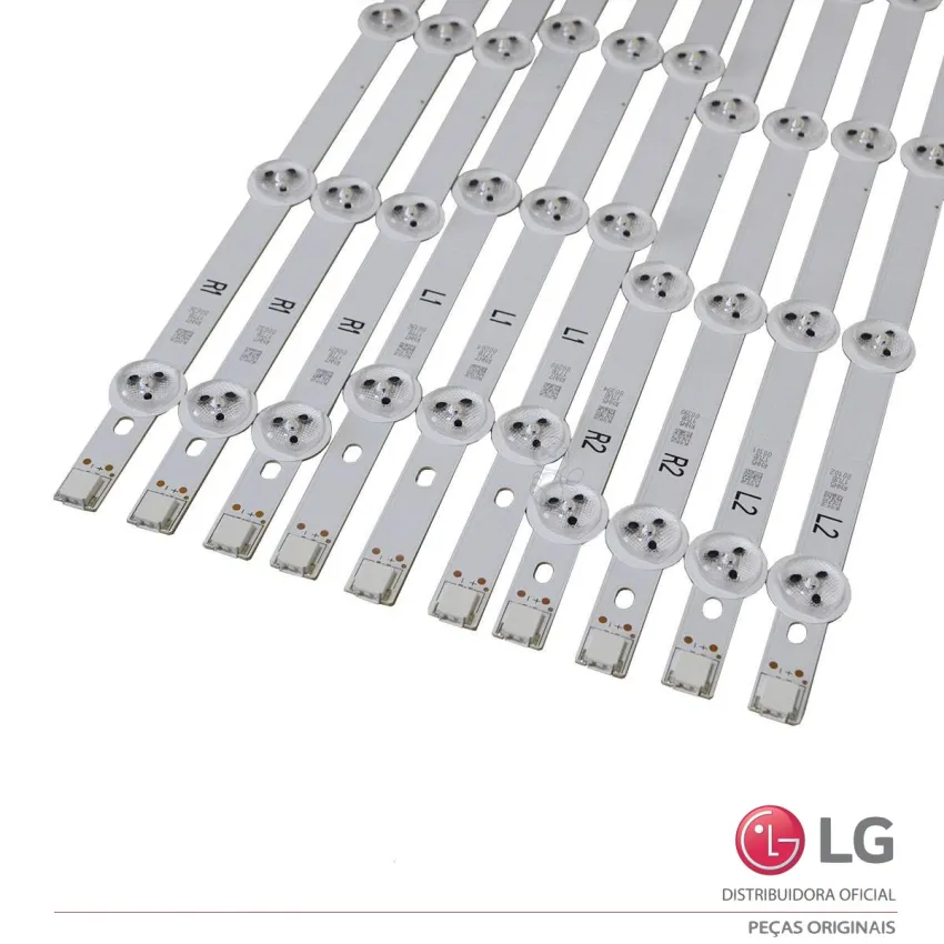 KIT BARRAMENTO LED LG 42LN5400 42LN549C 42LN549E 42LN5700 42LA6130 42LP360H 42LP560H 42WL10MS AGF78326501