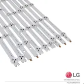 KIT BARRAMENTO LED LG 42LN5400 42LN549C 42LN549E 42LN5700 42LA6130 42LP360H 42LP560H 42WL10MS AGF78326501