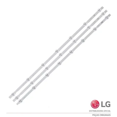 KIT BARRAMENTO LED LG 32LB530B 32LN536B 32LN5400 32LN540B 32LN546B 32LN549C 32LN549E 32LN560B AGF78399301