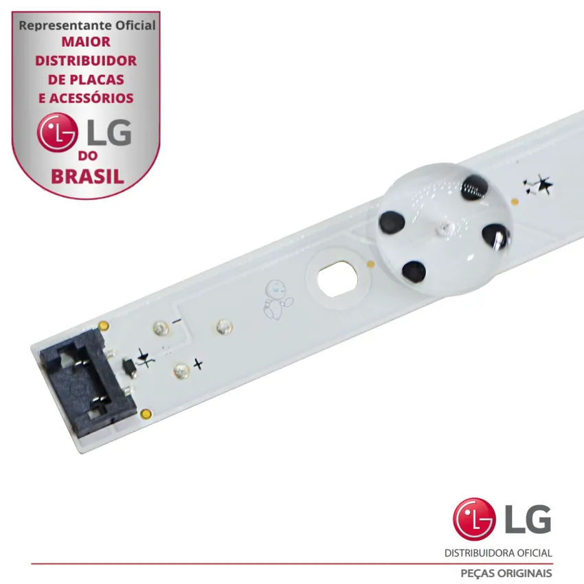 KIT  BARRAMENTO LED LG 32LJ520B 32LJ600B 32LJ601C 32LH510 32LH570 AGF79046701 AGF78650601