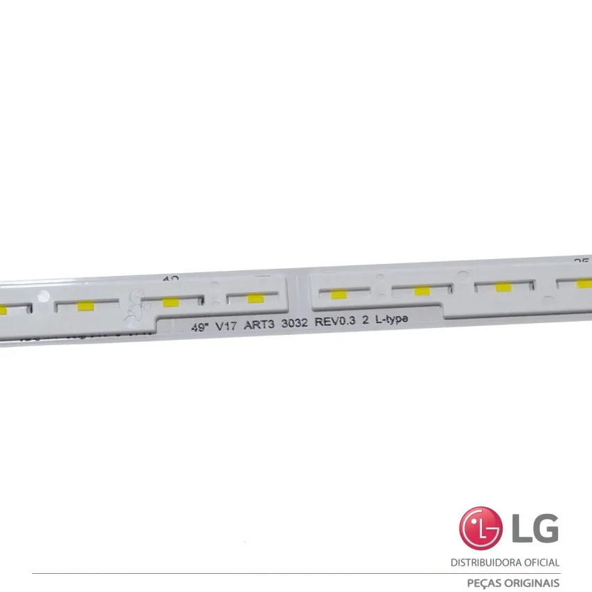 KIT BARRAMENTO LG 49SJ8000 49SJ8000-SA AGF78666101 | 2 BARRAS | ORIGINAL