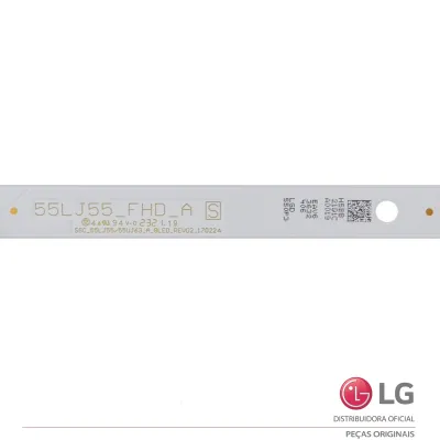 KIT BARRAMENTO LED LG 55LJ5550 AGF78738601 AGF78738602 | 10 BARRAS | ORIGINAL