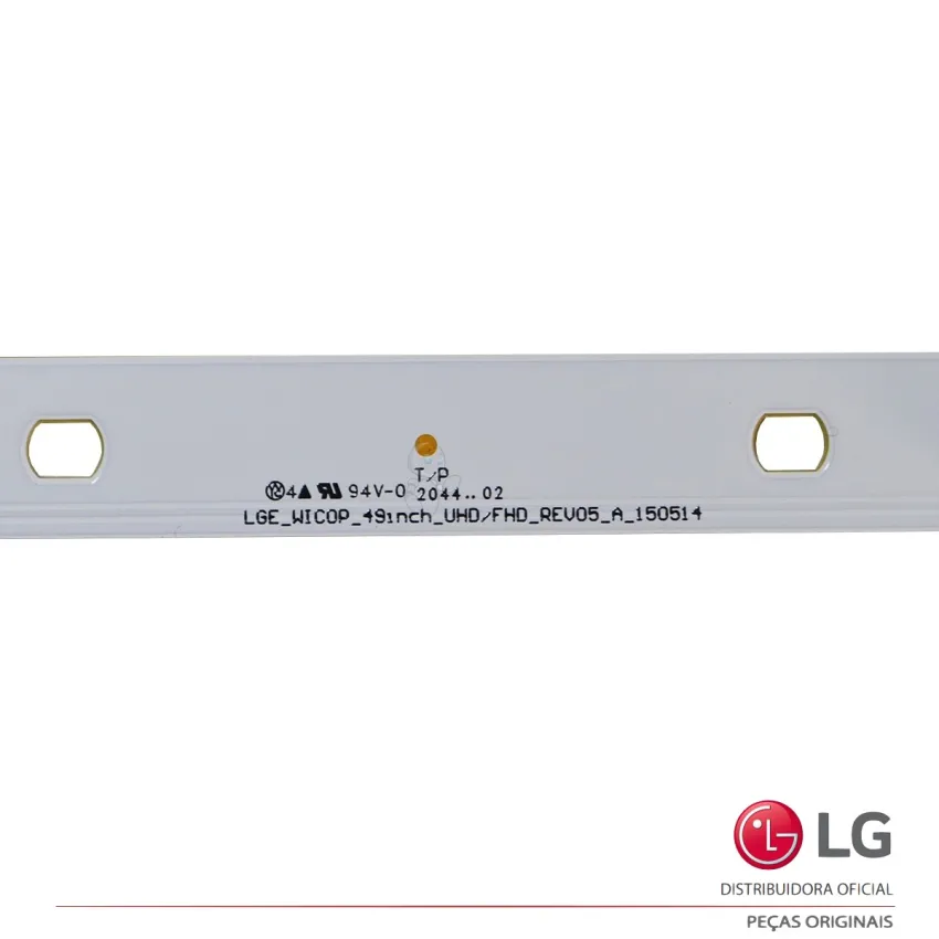 KIT BARRAMENTO DE LED LG 49LH5100 49LH5150 49LH5600 49LH5700 49LW300C 49LX300C AGF79045801 - ORIGINAL