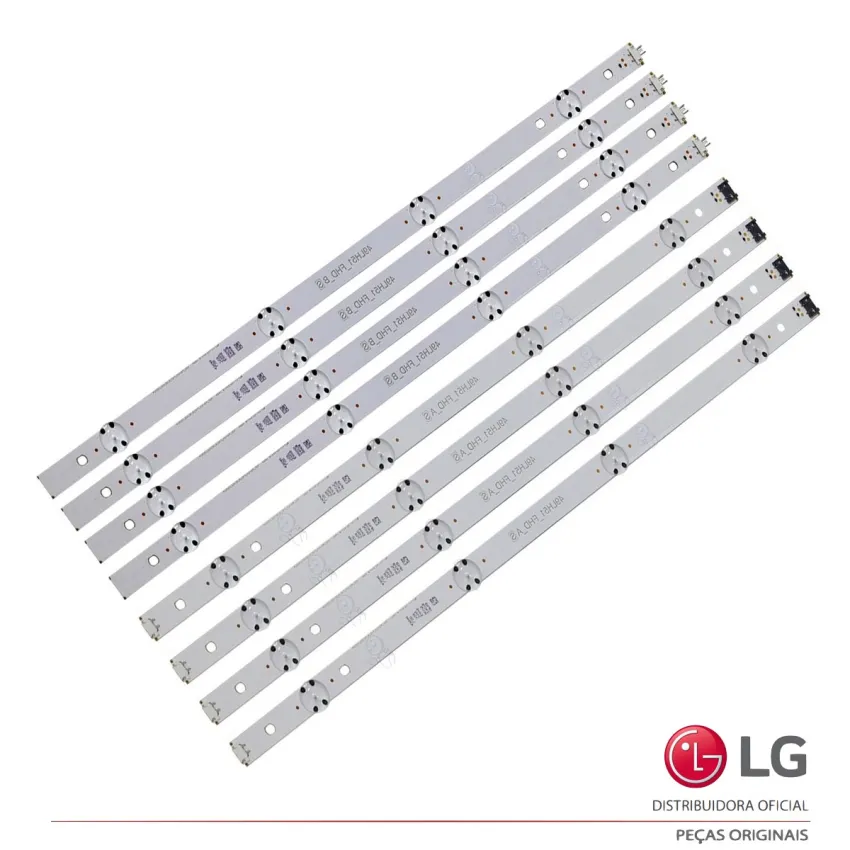 KIT BARRAMENTO LED LG 49LH5100 49LH5150 49LH5600 49LH5700 49LW300C 49LX300C AGF79046001 | ORIGINAL