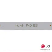 KIT BARRAMENTO LED LG 49LH5100 49LH5150 49LH5600 49LH5700 49LW300C 49LX300C AGF79046001 | ORIGINAL