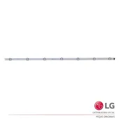 KIT BARRAMENTO LED LG 43LH6000 43LW540S AGF79047102 AGF30000801 | 3 BARRAS | ORIGINAL