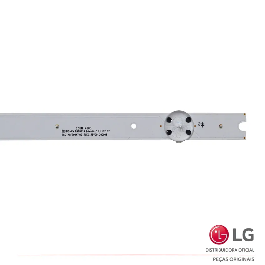 KIT BARRAMENTO LED LG 43LH6000 43LW540S AGF79047102 AGF30000801 | 3 BARRAS | ORIGINAL