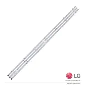 KIT  BARRAMENTO LED LG 43LF5100 43LH5100 43LH5150 43LH5600 43LH5700 43LW300C AGF79099901 AGF79103401 AGF79082302