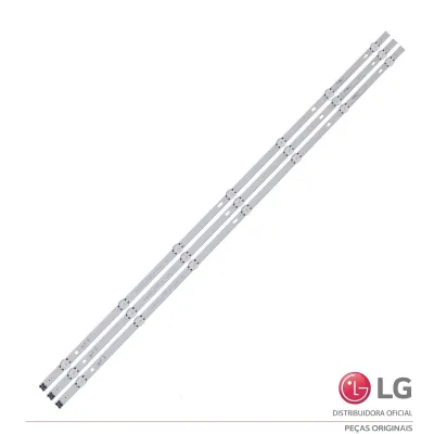 KIT  BARRAMENTO LED LG 43LF5100 43LH5100 43LH5150 43LH5600 43LH5700 43LW300C AGF79099901 AGF79103401 AGF79082302