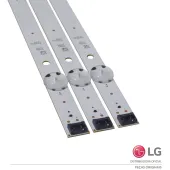 KIT  BARRAMENTO LED LG 43LF5100 43LH5100 43LH5150 43LH5600 43LH5700 43LW300C AGF79099901 AGF79103401 AGF79082302
