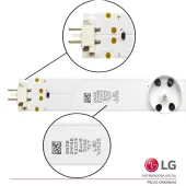 KIT  BARRAMENTO LED LG 43LF5100 43LH5100 43LH5150 43LH5600 43LH5700 43LW300C AGF79099901 AGF79103401 AGF79082302