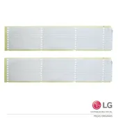 BARRAMENTO DE LED LG 75NANO90SNA 75NANO90 AGF30092501 AGM30006901 | 20 BARRAS C/ 10 LEDS - ORIGINAL