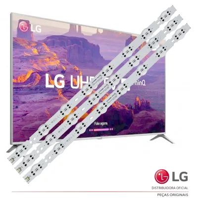 KIT BARRAMENTO LG 50UK6510 50UK6510PSA 50UK6520 50UK6520PSA AGM76150301 AGM76150302 | ORIGINAL