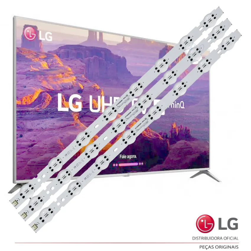 KIT BARRAMENTO LG 50UK6510 50UK6510PSA 50UK6520 50UK6520PSA AGM76150301 AGM76150302 | ORIGINAL