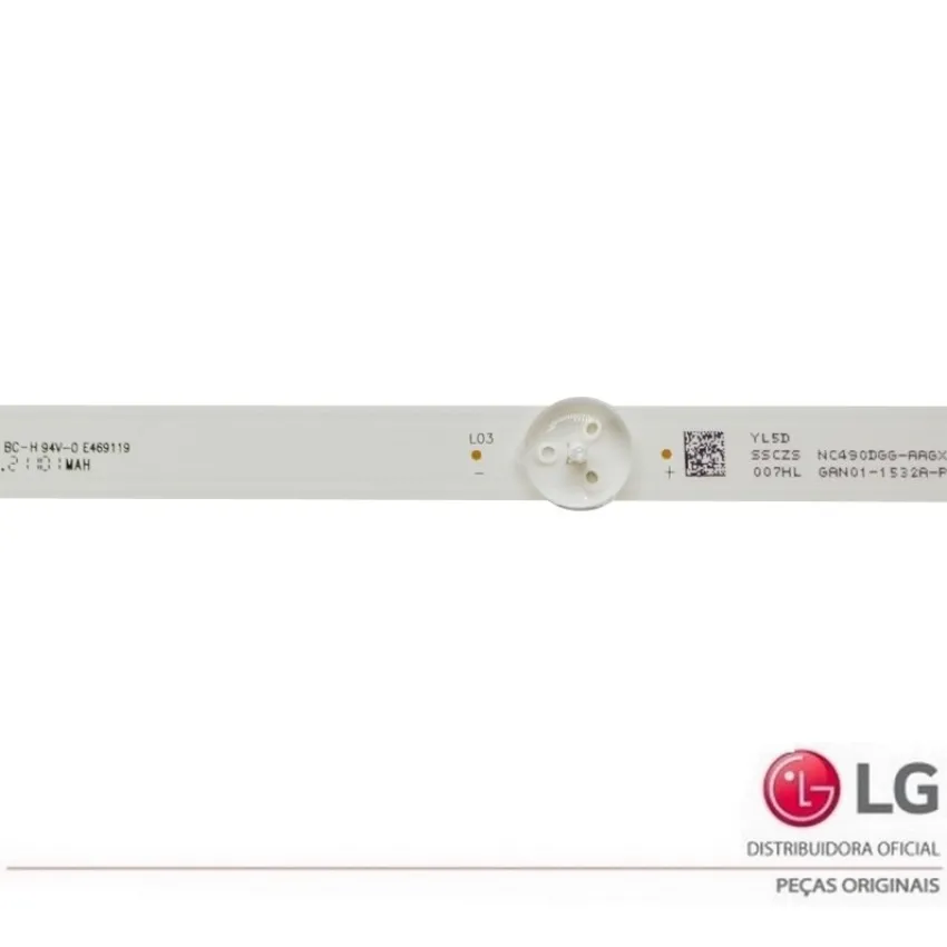 KIT BARRAMENTO LED LG 49UK6310 49UM7300PSA 49UM731C0SA 49UT661H0GA AGM76589501