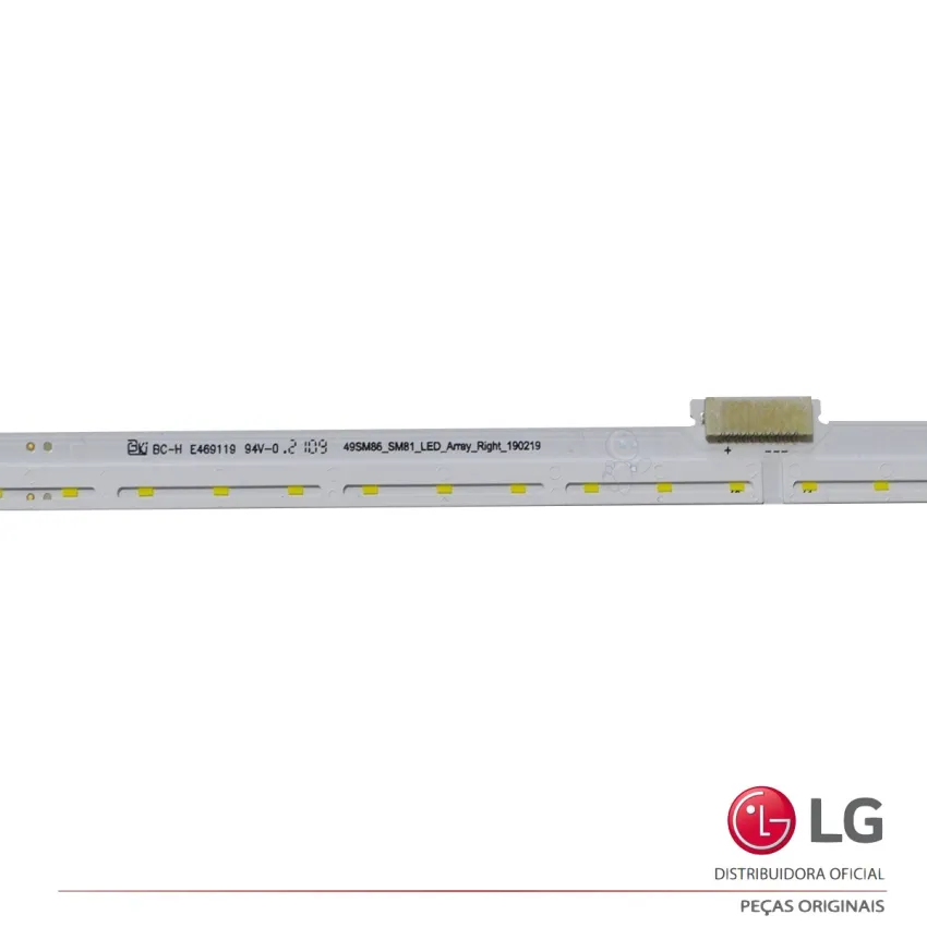 KIT BARRAMENTO DE LED LG 49NANO81SNA 49SM8000PSA AGM76809001 - ORIGINAL