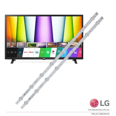 KIT BARRAMENTO LED LG 32LQ620BPSB 32LQ621CBSB AGM76911801 | ORIGINAL