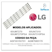 KIT BARRAMENTO LG 60UM7270 60UN7310 AGF30150701 AGM76891701 | ORIGINAL