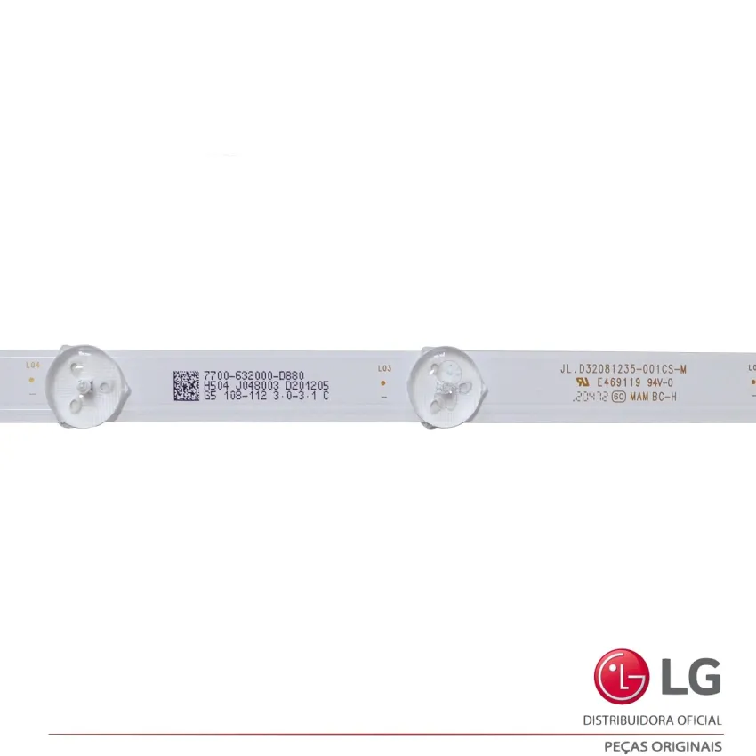 KIT BARRAMENTO LG 32LM621C 32LM625B 32LM627B 32LT330H AGM76310201 AGM76952001 NOVO | ORIGINAL