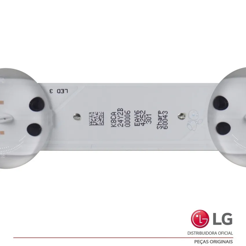 KIT BARRAMENTO LG 60UM7270PSA 60UK6200PSA AGM76729101 - 5 BARRAS