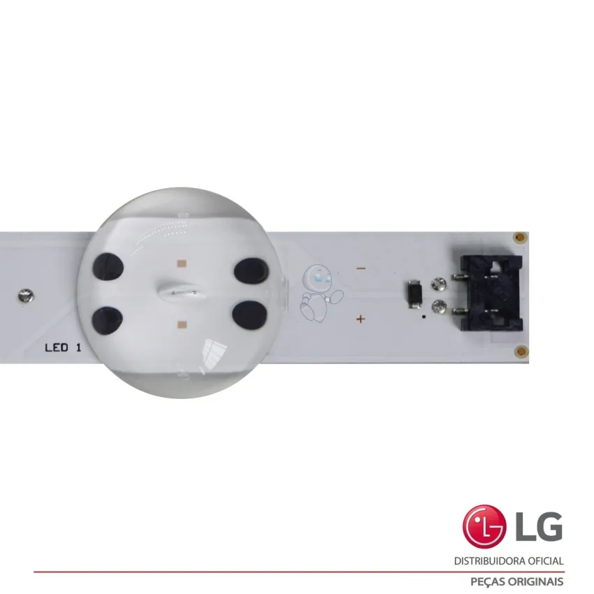 KIT BARRAMENTO LG 60UM7270PSA 60UK6200PSA AGM76729101 - 5 BARRAS