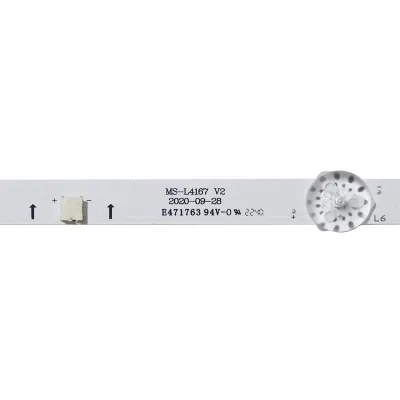 KIT BARRAMENTO DE LED PHILCO PTV43G50SN PTV43G7ER2C LB-C430-G7N-F-K-7-12-X1 - ORIGINAL