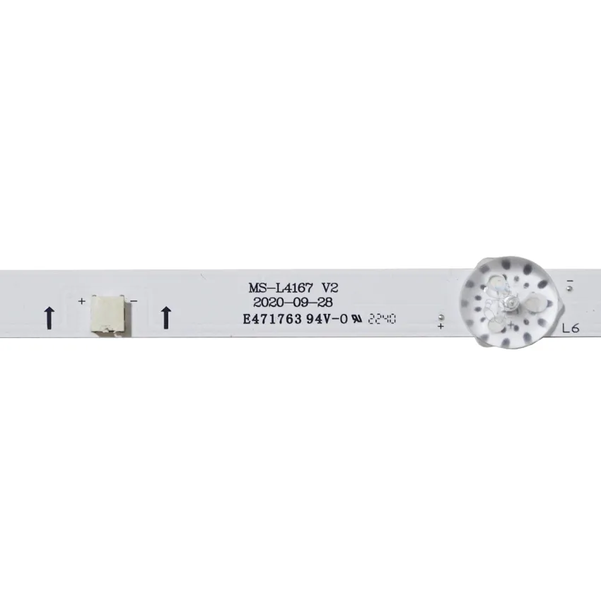 KIT BARRAMENTO DE LED PHILCO PTV43G50SN PTV43G7ER2C LB-C430-G7N-F-K-7-12-X1 - ORIGINAL