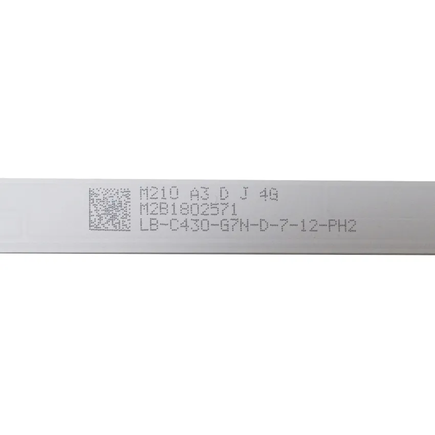 KIT BARRAMENTO DE LED PHILCO PTV43G50SN PTV43G7ER2C LB-C430-G7N-F-K-7-12-X1 - ORIGINAL