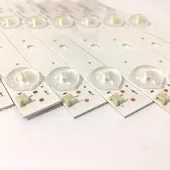KIT BARRA DE LED PHILCO PH40R86 PH40R86DSGW NOVO - 8 BARRAS 
