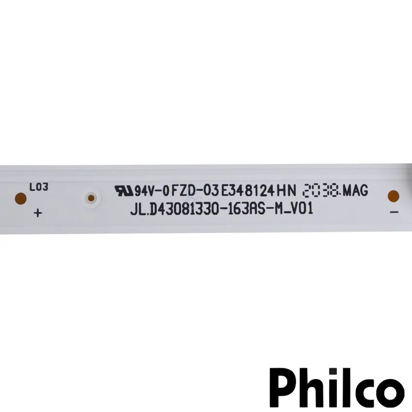 KIT BARRAS PHILCO PTV43E10 PTV43E10N5SF JL.D43081330-163AS-M_V01 | ORIGINAL