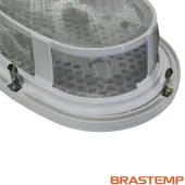 KIT TAMPA E FILTRO DE FIAPOS SECADORA BRASTEMP BSI24A BSI24B BSR24B BSR24C BSI10ABANA | 326043145