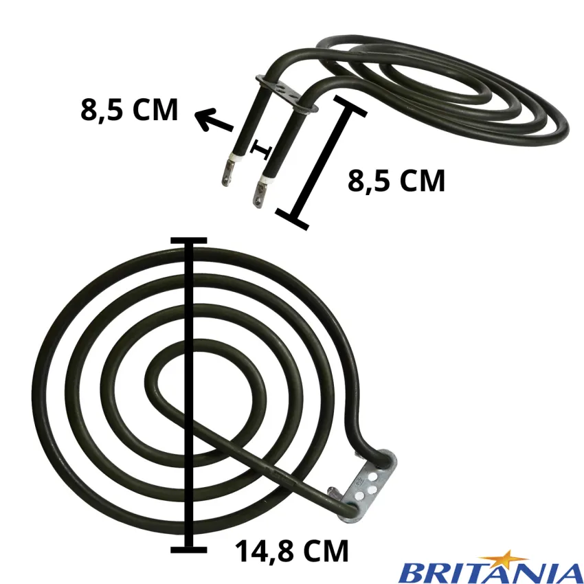 RESISTÊNCIA BRITÂNIA FRITADEIRA / AIR FRY BFR14P BFR14V BFR14VV 127V 1500W | ORIGINAL