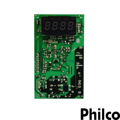PLACA DISPLAY MICROONDAS PHILCO | BRITÂNIA BMO34EB PMB34EB BMB34EB BMO34PB MWPX-E-5W-11 | ORIGINAL